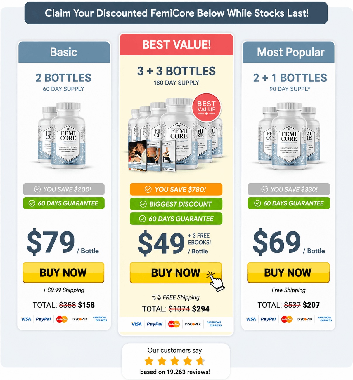 Femicore-Order -Page